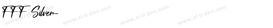 FFF Silver字体转换